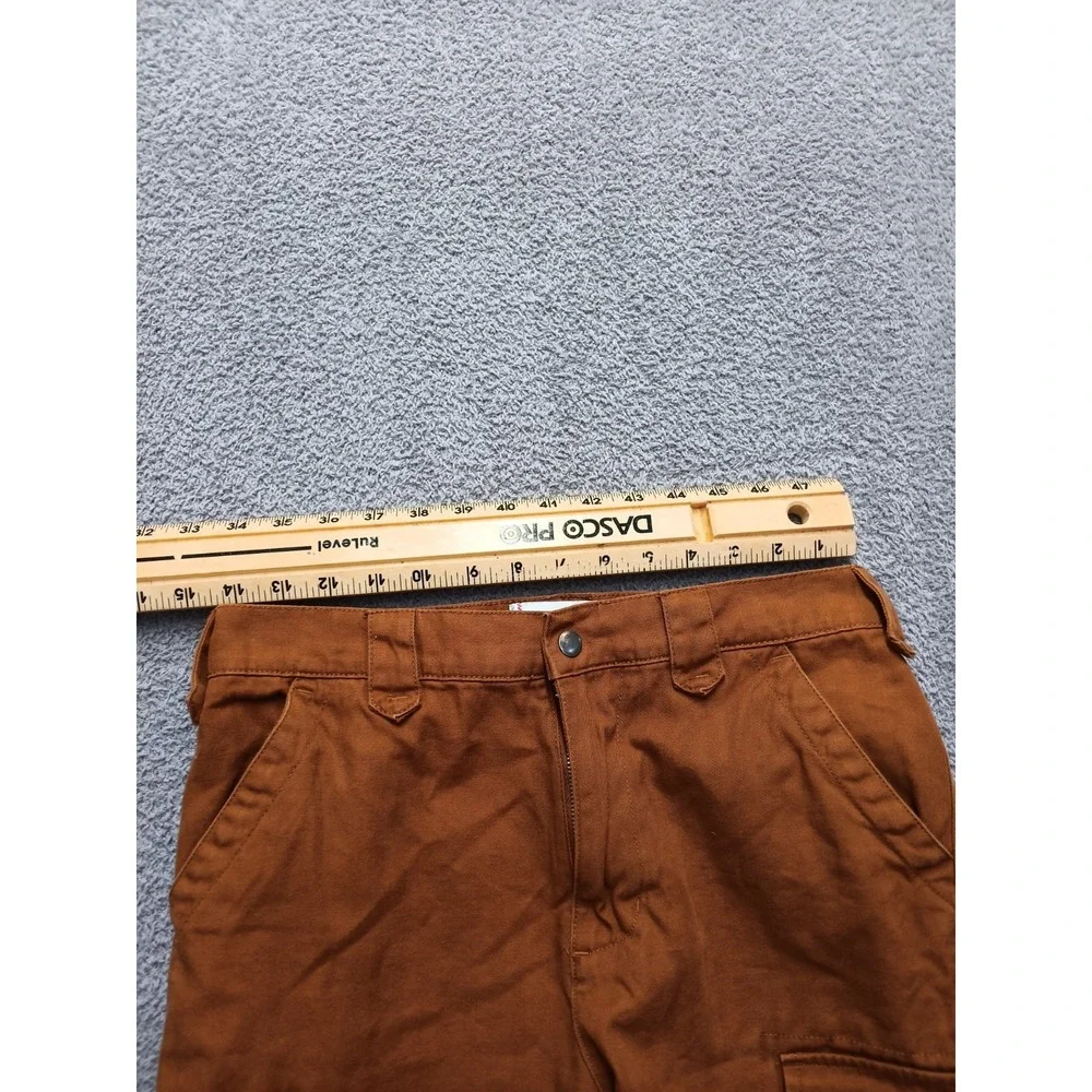 BDG Women's Cargo Pants‎ Size 28 Rust Brown Utility 100% Cotton